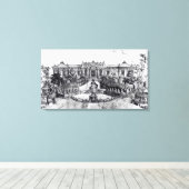 Toile Palais du Calme de la Mer et de l'Horloge de l'Eau (Insitu (Plancher de Bois))