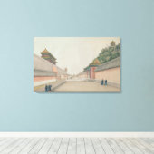 Toile Palais impérial à Pékin (Insitu (Plancher de Bois))