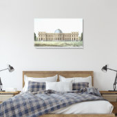 Toile Palais Royal à Laeken, Vue du parc, de ' (Insitu(Chambre))