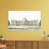 Toile Palais Royal à Laeken, Vue du parc, de ' (Insitu(Salon))