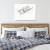 Toile Palais Royal d'El Pardo. Madrid Espagne (Insitu(Chambre))