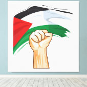 Toile Palestine (Insitu (Plancher de Bois))