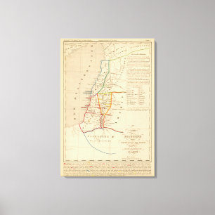 Toile Palestine sous Constantin le Grand, 330 apres JC