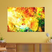 Toile Palette Artiste Colorée (Insitu(Salon))