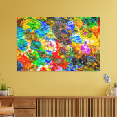 Toile Palette de couleurs (Insitu(Salon))