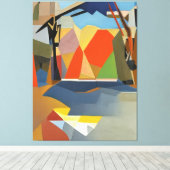 Toile Palette de la nature, no 001 - Botanique Abstraite (Insitu (Plancher de Bois))