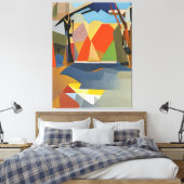 Toile Palette de la nature, no 001 - Botanique Abstraite (Insitu(Chambre))