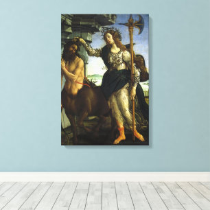 Toile Pallas et le centaure de Sandro Botticelli
