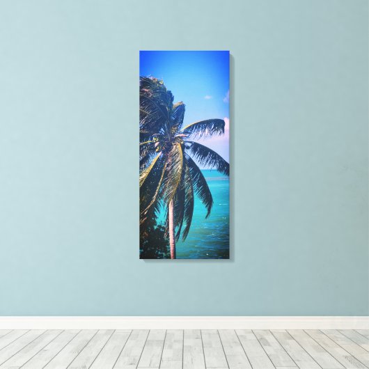 Toile Palm au-dessus des clés (Insitu (Plancher de Bois))