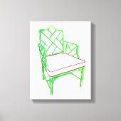 Toile Palm Beach Chaise (Recto)