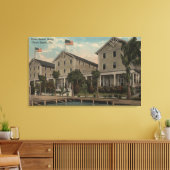 Toile Palm Beach, FL - Vue extérieure de Palm Beach (Insitu(Salon))