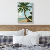 Toile Palm Beach Paradise Imprimer (Insitu(Chambre))