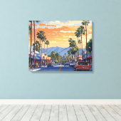 TOILE PALM CANYON DRIVE-PALM SPRINGS CA (Insitu (Plancher de Bois))