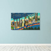 Toile Palm Desert, Californie - Scènes à grandes lettres (Insitu (Plancher de Bois))