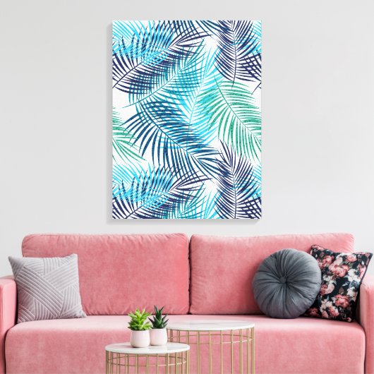 Toile Palm Imprimé (Insitu(Salon))