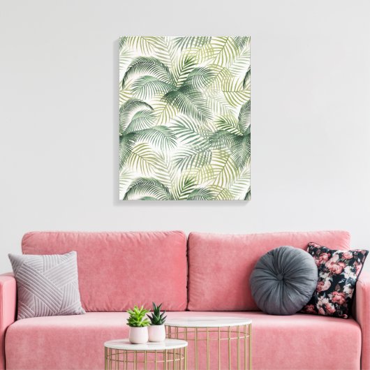 Toile Palm Imprimé (Insitu(Salon))