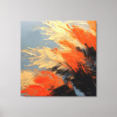 Toile Palm Leaves – Abstract Tropical Motion (Recto)