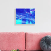 Toile Palm Tree Blues (Insitu(Salon))