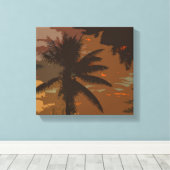 Toile Palm Tree Dreams 1 (Insitu (Plancher de Bois))