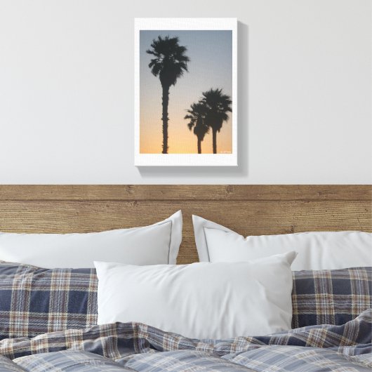 Toile Palm Trees At Sunset (Insitu(Chambre))