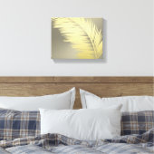 Toile Palm Tropical d'or feuille (Insitu(Chambre))