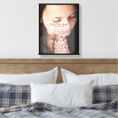 Toile Palme de ses mains POEM 4 CANVAS IMPRIMER (Insitu(Chambre))