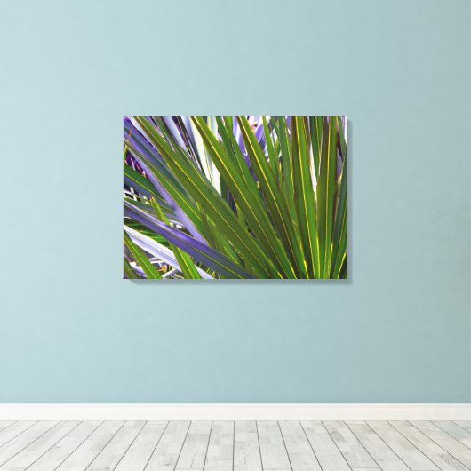 Toile Palmetto Tropicale (Insitu (Plancher de Bois))