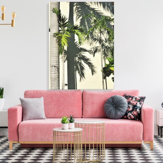 Toile palmier (Insitu(Salon))