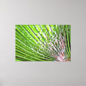 Toile Palmier Feuille tropicale Peinture artistique (Recto)