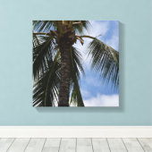 Toile Palmier tropical de Kauai (Insitu (Plancher de Bois))