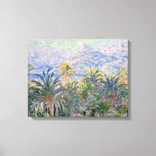 Toile Palmiers de Claude Monet à Bordighera
