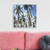 Toile Palmiers tropicaux (Insitu(Salon))