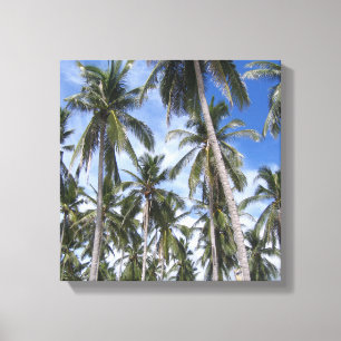 Toile Palmiers tropicaux