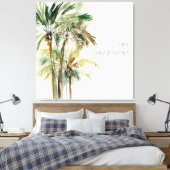 Toile Palmiers tropicaux modernes (Insitu(Chambre))