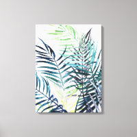 Palmiers Twilight - Feuilles tropicaux