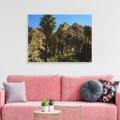 Toile Palms perdus Oasis I au parc national de Joshua Tr (Insitu(Salon))