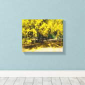 Toile Palo Vert jaune (Insitu (Plancher de Bois))