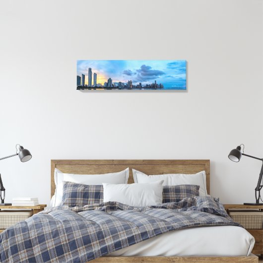 Toile Panama City By the Sea Skyline Canvas Imprimer (Insitu(Chambre))