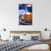 Toile Pancakes au sirop et aux bleuets (Insitu(Chambre))