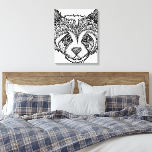 Toile Panda (Insitu(Chambre))
