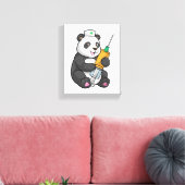 Toile Panda as Nurse with Syringe (Insitu(Salon))