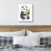 Toile Panda as Nurse with Syringe (Insitu(Chambre))