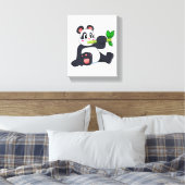 Toile Panda avec bambou (Insitu(Chambre))