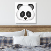 Toile Panda - Emoji (Insitu(Chambre))
