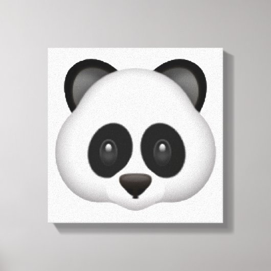 Toile Panda - Emoji (Recto)