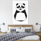 Toile Panda géométrique (Insitu(Chambre))