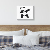 Toile Panda qui dab, Danse dab Panda drôle (Insitu(Chambre))