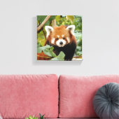 Toile Panda rouge (Insitu(Salon))