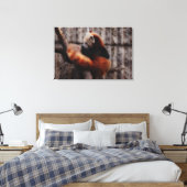 Toile Panda rouge (Insitu(Chambre))