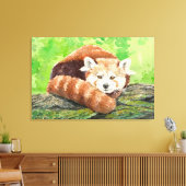 Toile Panda roux (Insitu(Salon))